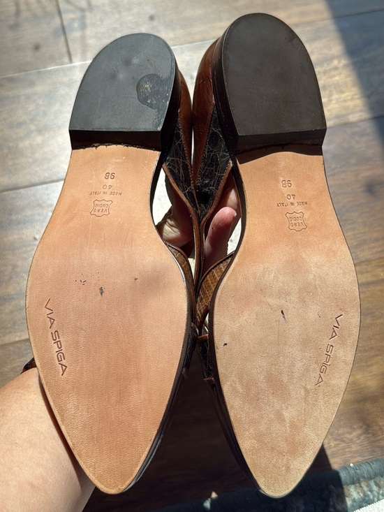 Via Spiga Other - Via Spiga Italian Leather D’Orsay Flats Size 9